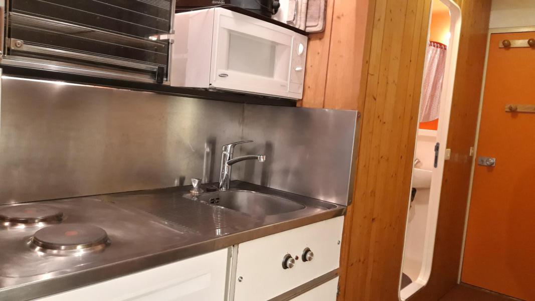 Vacances en montagne Studio 4 personnes (118) - Résidence des Belles Challes - Les Arcs - Kitchenette