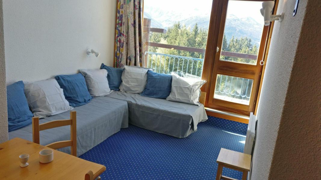 Vakantie in de bergen Studio bergnis 4 personen (1118) - Résidence des Belles Challes - Les Arcs - Woonkamer