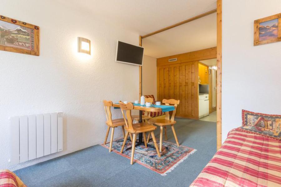 Vakantie in de bergen Studio bergnis 4 personen (222) - Résidence des Belles Challes - Les Arcs - Woonkamer