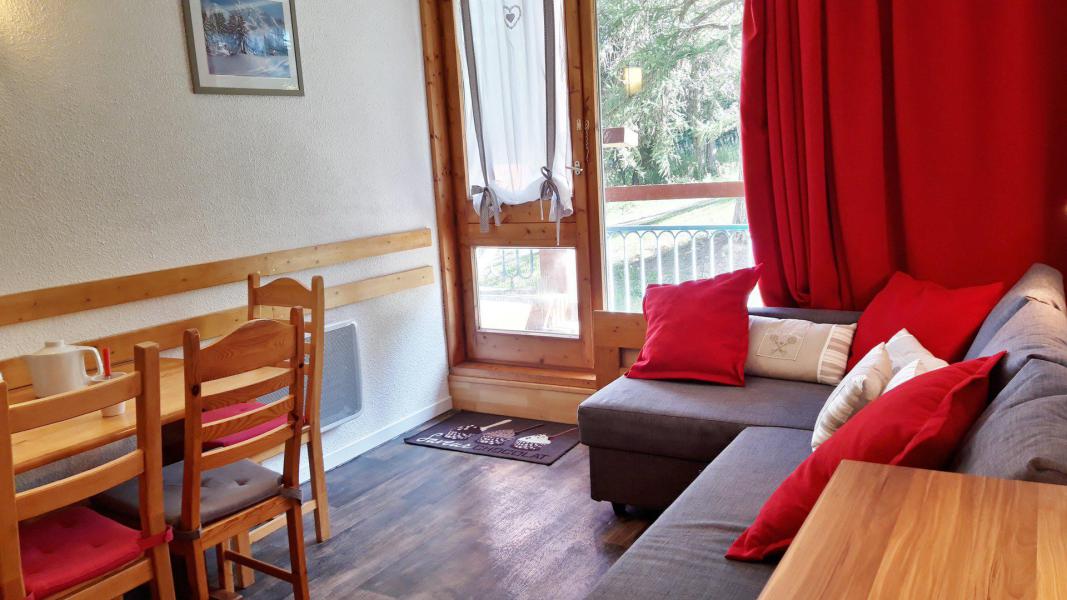 Vakantie in de bergen Studio bergnis 4 personen (421) - Résidence des Belles Challes - Les Arcs - Woonkamer