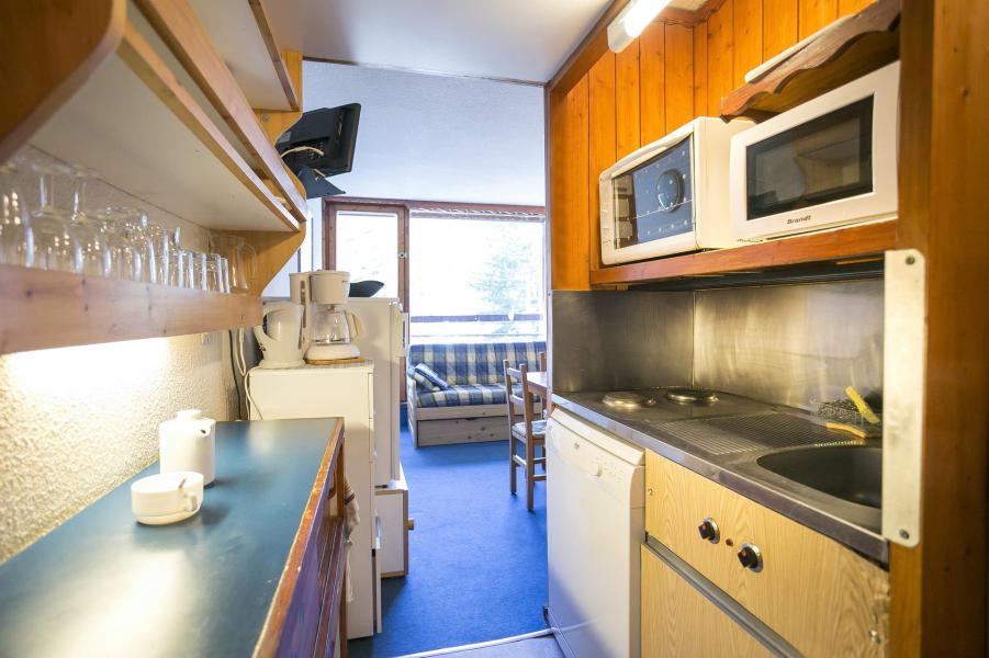 Vacances en montagne Studio coin montagne 4 personnes (827) - Résidence des Belles Challes - Les Arcs - Kitchenette