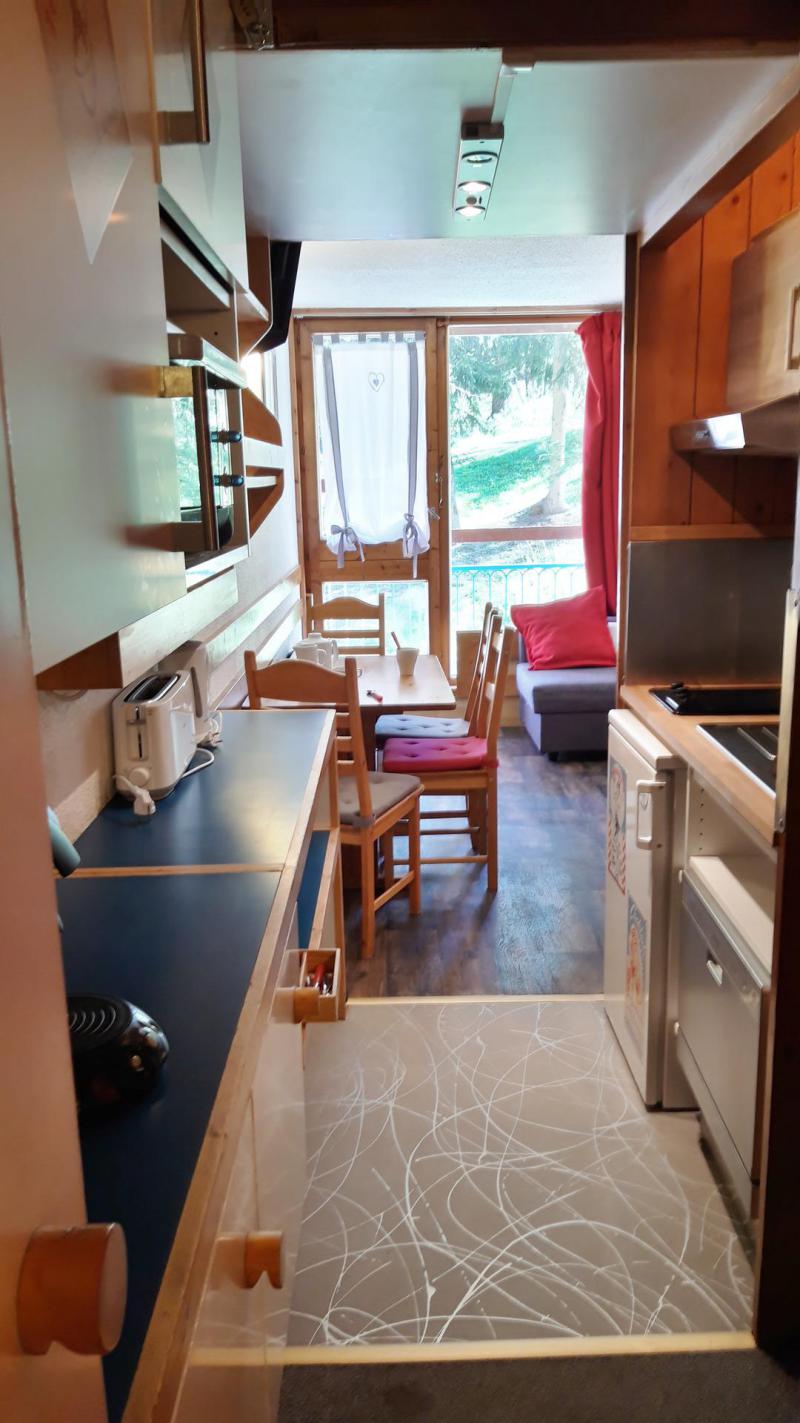 Urlaub in den Bergen Studio Schlafnische 4 Personen (421) - Résidence des Belles Challes - Les Arcs - Wohnzimmer