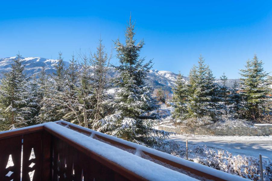 Urlaub in den Bergen 3-Zimmer-Appartment für 4 Personen (A106) - Résidence des Fermes de Méribel Village A - Méribel - Balkon