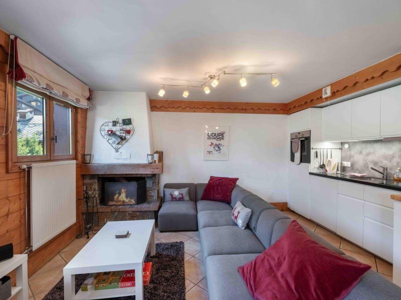 Vakantie in de bergen Appartement duplex 4 kamers 9 personen (A317) - Résidence des Fermes de Méribel Village A - Méribel - Woonkamer