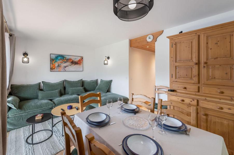 Vakantie in de bergen Appartement 3 kamers 4 personen (1) - Résidence des Fermes de Méribel Village Datura - Méribel - Woonkamer