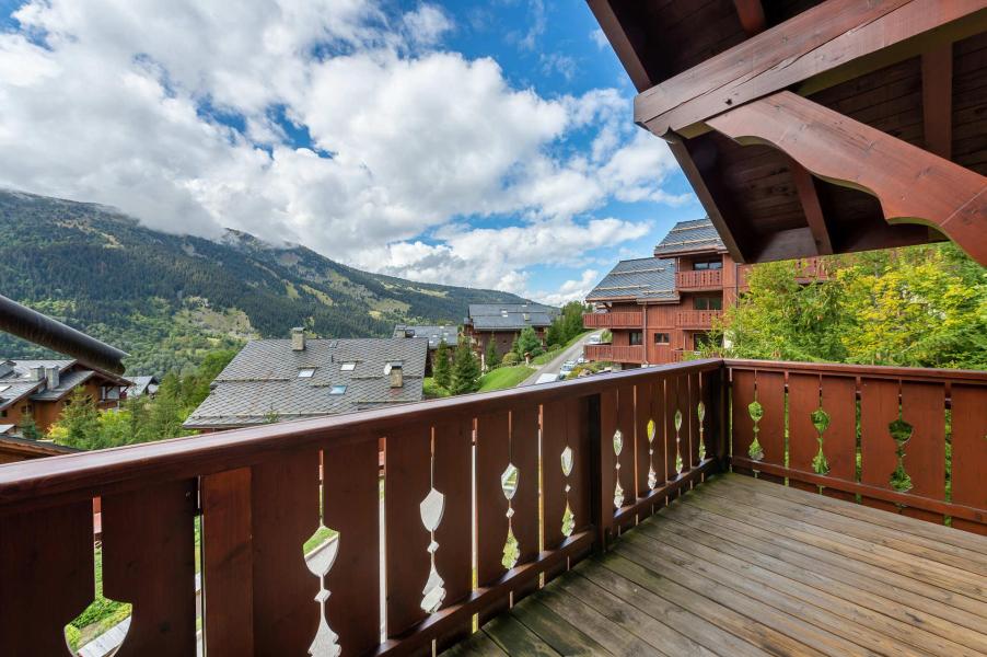 Urlaub in den Bergen 4 Zimmer Maisonettewohnung für 6 Personen (8) - Résidence des Fermes de Méribel Village Delys - Méribel - Terrasse