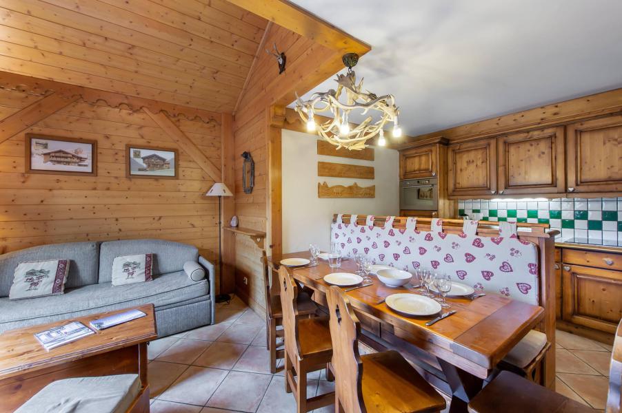 Vakantie in de bergen Appartement duplex 4 kamers 6 personen (8) - Résidence des Fermes de Méribel Village Delys - Méribel - Woonkamer