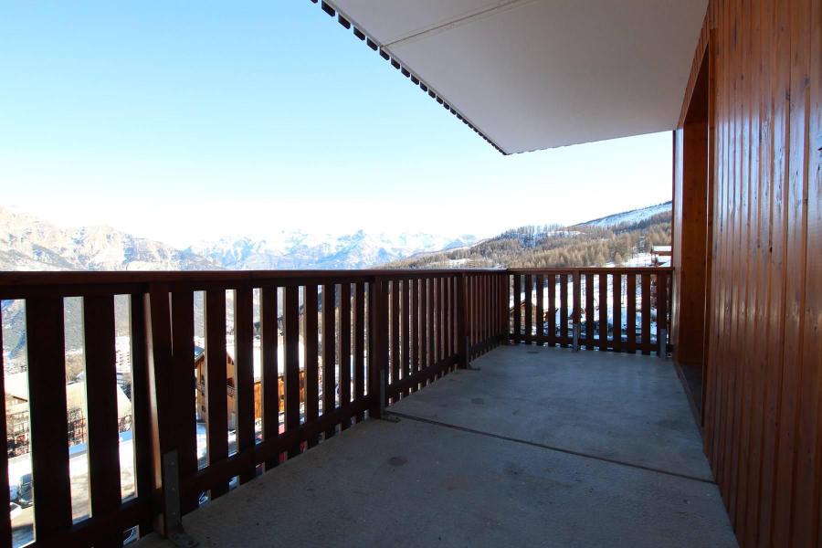 Vacances en montagne Appartement 2 pièces coin montagne 6 personnes (D25) - Résidence des Gentianes - Puy-Saint-Vincent - Balcon