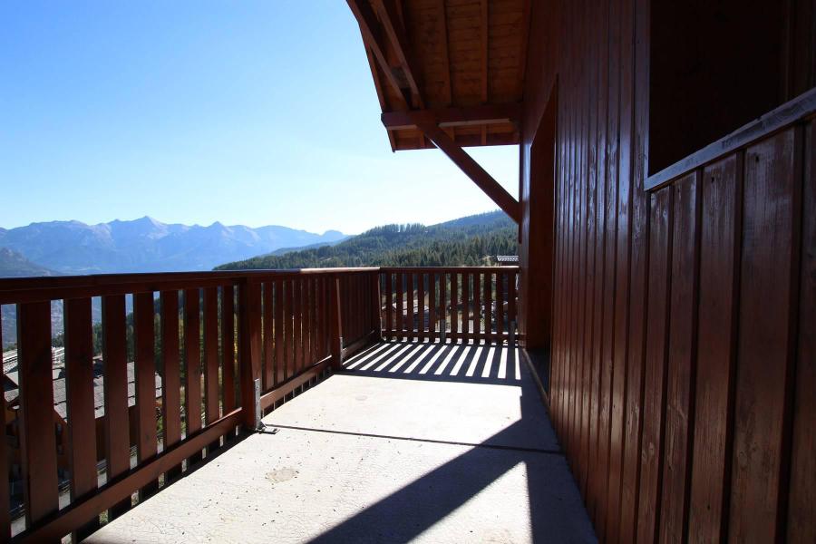 Vacances en montagne Appartement 2 pièces coin montagne 6 personnes (D35) - Résidence des Gentianes - Puy-Saint-Vincent - Terrasse