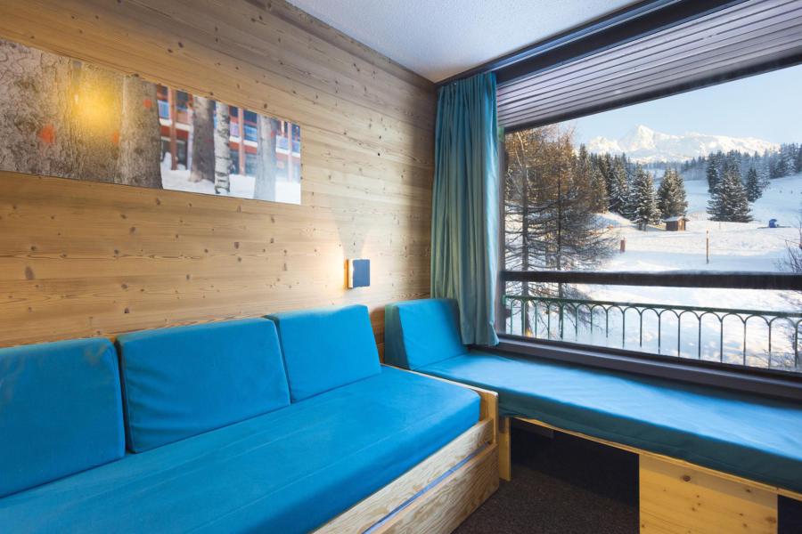 Vakantie in de bergen Résidence des Lauzières - Les Arcs - Woonkamer