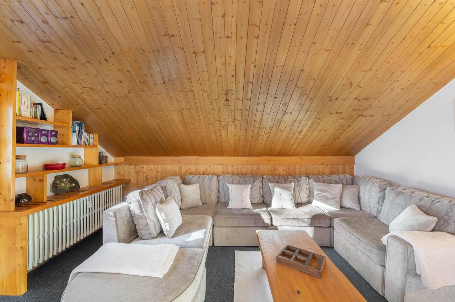 Vakantie in de bergen Appartement duplex 4 kamers 8 personen (12) - Résidence Diablerets - Méribel - Woonkamer