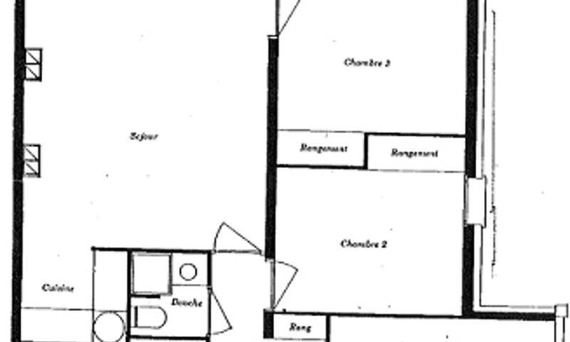 Urlaub in den Bergen 4-Zimmer-Appartment für 8 Personen (60m²-2) - Résidence Diamant - MH - Val Thorens - Draußen im Sommer