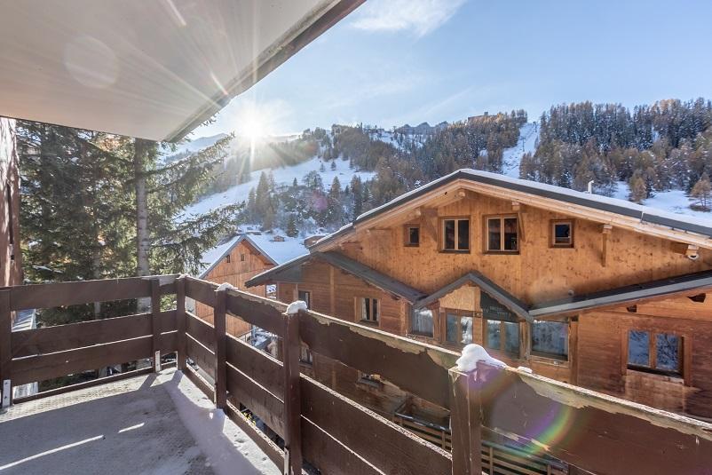 Vacaciones en montaña Apartamento 2 piezas para 5 personas (710) - Résidence Digitale - La Plagne - Balcón