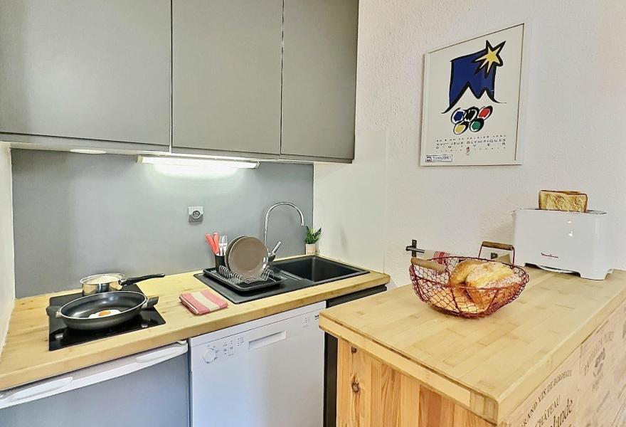 Vacaciones en montaña Apartamento cabina para 4 personas (007) - Résidence Divaria - Tignes - Cocina