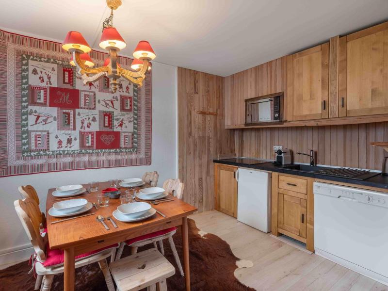 Holiday in mountain resort 2 room apartment 5 people (B112) - Résidence Domaine de  l'Ariondaz - Courchevel - Kitchen