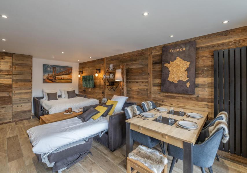 Holiday in mountain resort 2 room apartment 5 people (B213) - Résidence Domaine de  l'Ariondaz - Courchevel - Living room