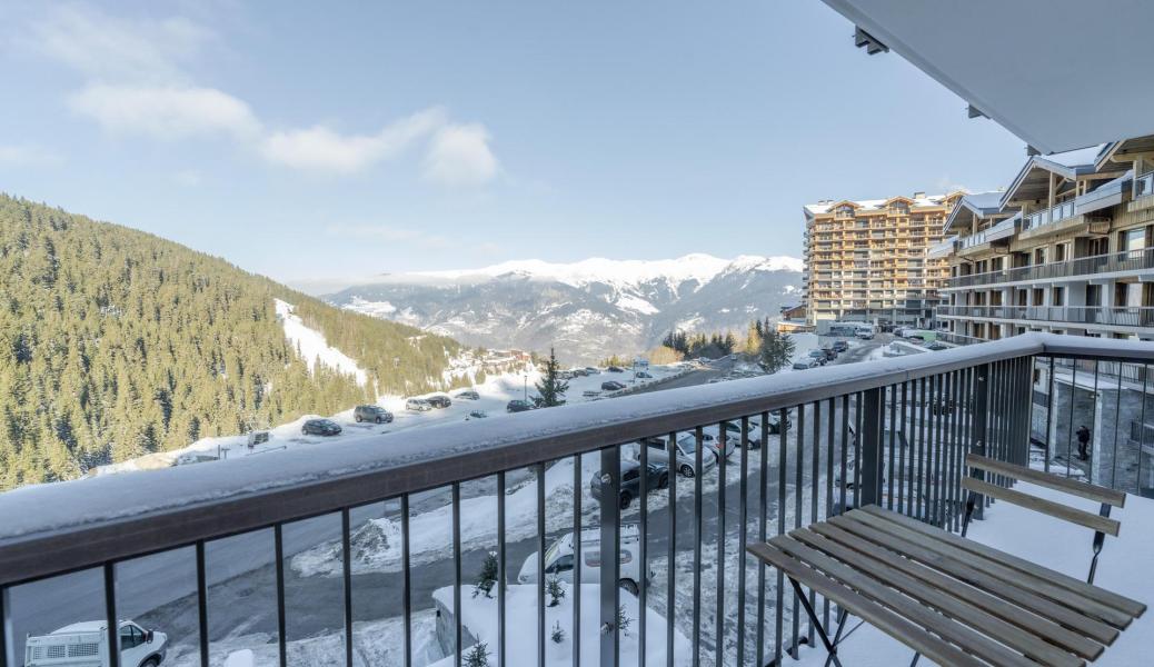 Holiday in mountain resort 3 room apartment 6 people (H134) - Résidence Domaine de  l'Ariondaz - Courchevel - Terrace