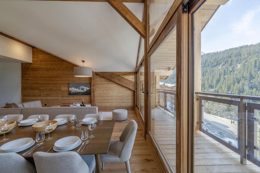 Urlaub in den Bergen 5-Zimmer-Appartment für 8 Personen (F151) - Résidence Domaine de  l'Ariondaz - Courchevel - Wohnzimmer