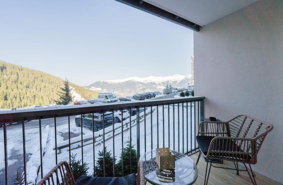 Vacanze in montagna Appartamento 3 stanze per 6 persone (H116) - Résidence Domaine de  l'Ariondaz - Courchevel - Terrazza