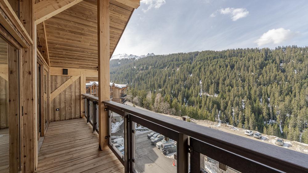 Vacanze in montagna Appartamento 5 stanze per 8 persone (F151) - Résidence Domaine de  l'Ariondaz - Courchevel - Terrazza