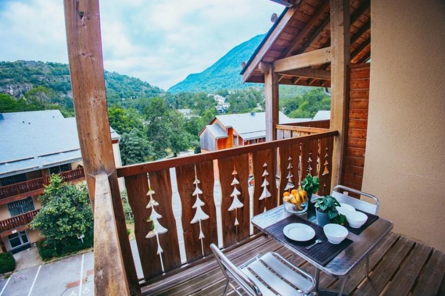 Urlaub in den Bergen Studio für 2 Personen - Résidence Domaine de la Vallée d'Ax - Ax-Les-Thermes - Balkon