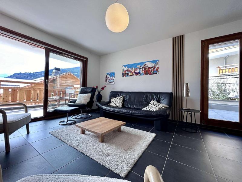 Urlaub in den Bergen 3-Zimmer-Appartment für 4 Personen (Viggo) - Résidence Domaine des Grands Chalets - Serre Chevalier - Wohnzimmer