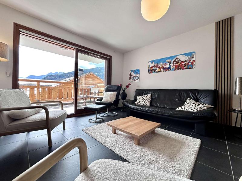 Vakantie in de bergen Appartement 3 kamers 4 personen (Viggo) - Résidence Domaine des Grands Chalets - Serre Chevalier - Woonkamer