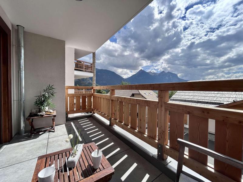 Vacances en montagne Appartement 3 pièces 4 personnes (Viggo) - Résidence Domaine des Grands Chalets - Serre Chevalier - Terrasse