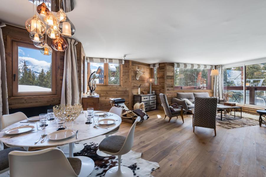 Urlaub in den Bergen 4-Zimmer-Appartment für 6 Personen (310B) - Résidence Domaine du Jardin Alpin - Courchevel - Wohnzimmer