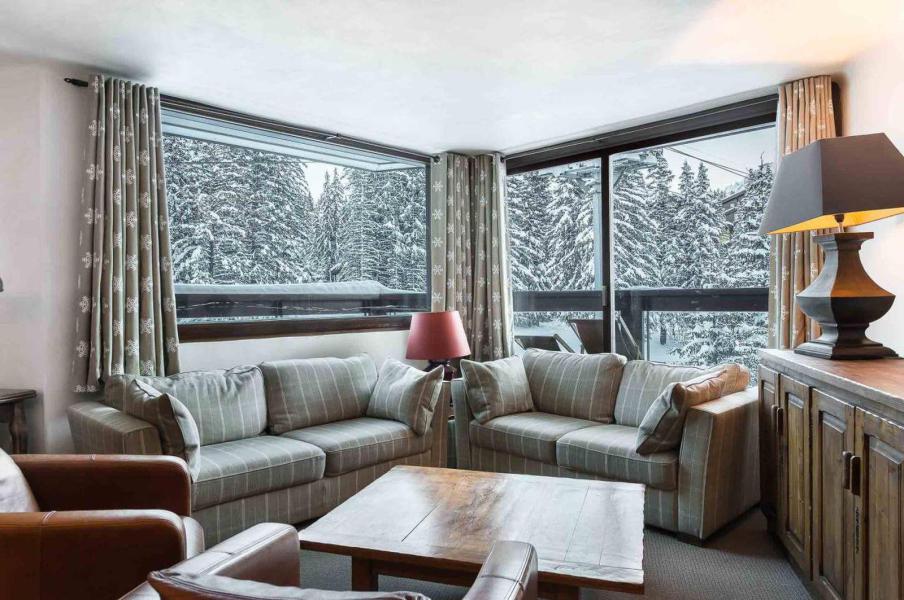 Каникулы в горах Апартаменты 5 комнат 8 чел. (110B) - Résidence Domaine du Jardin Alpin - Courchevel - Салон