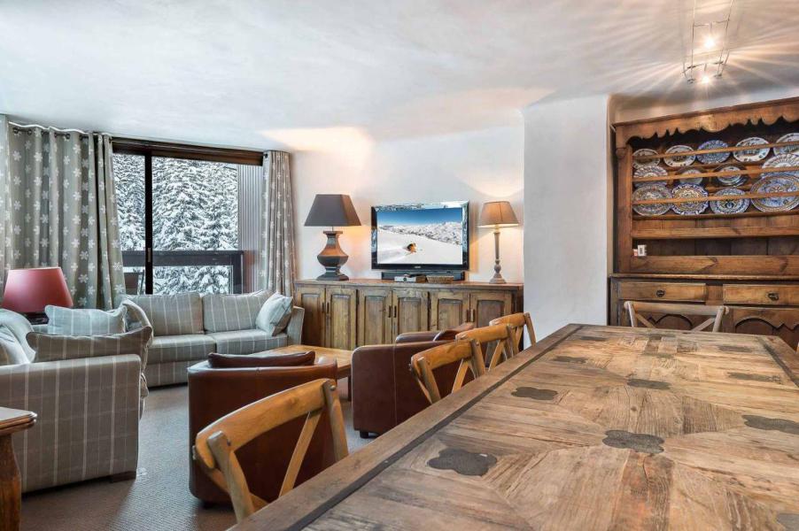 Каникулы в горах Апартаменты 5 комнат 8 чел. (110B) - Résidence Domaine du Jardin Alpin - Courchevel - Салон