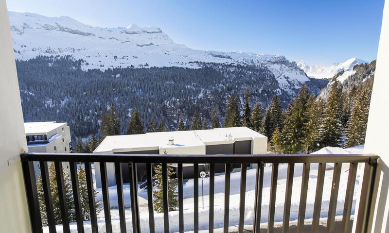 Ski verhuur Studio 4 personen (Budget 26m²-4) - Résidence Doris - MH - Flaine - Buiten zomer