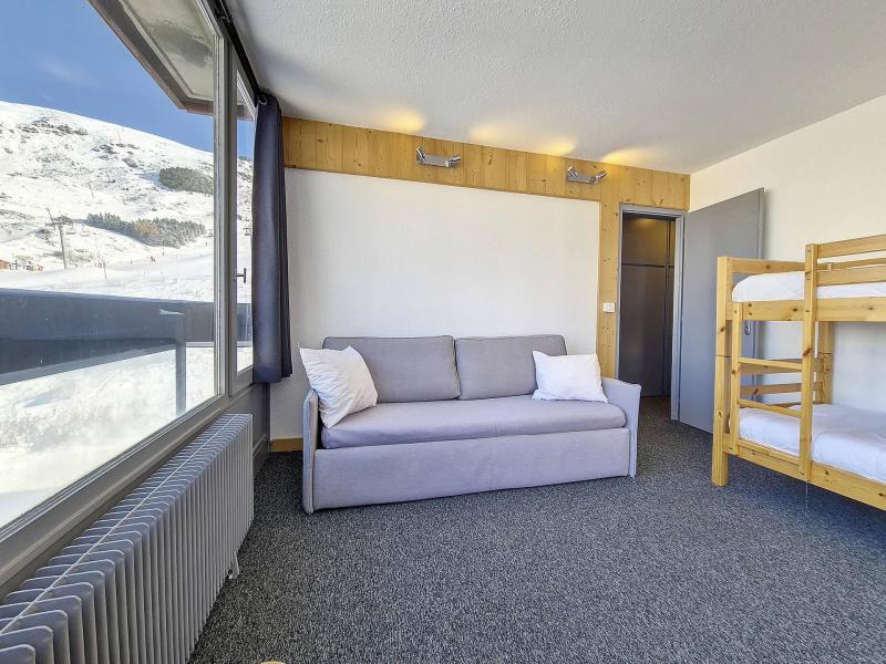 Urlaub in den Bergen 3-Zimmer-Appartment für 6 Personen (201) - Résidence Dorons - Les Menuires - Schlafzimmer