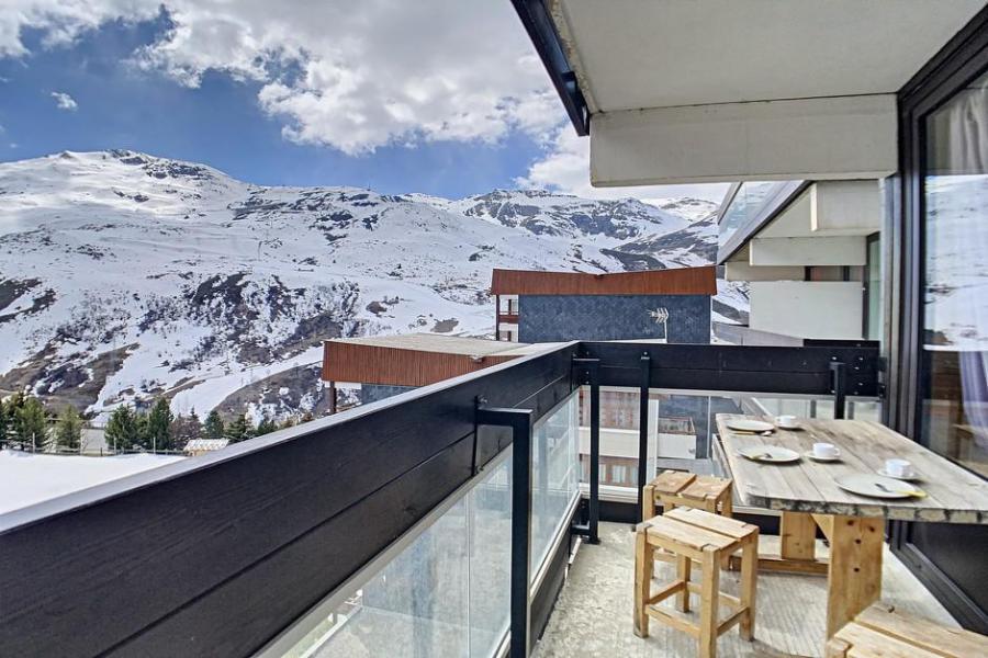 Vacanze in montagna Studio per 3 persone (503) - Résidence Dorons - Les Menuires - Balcone