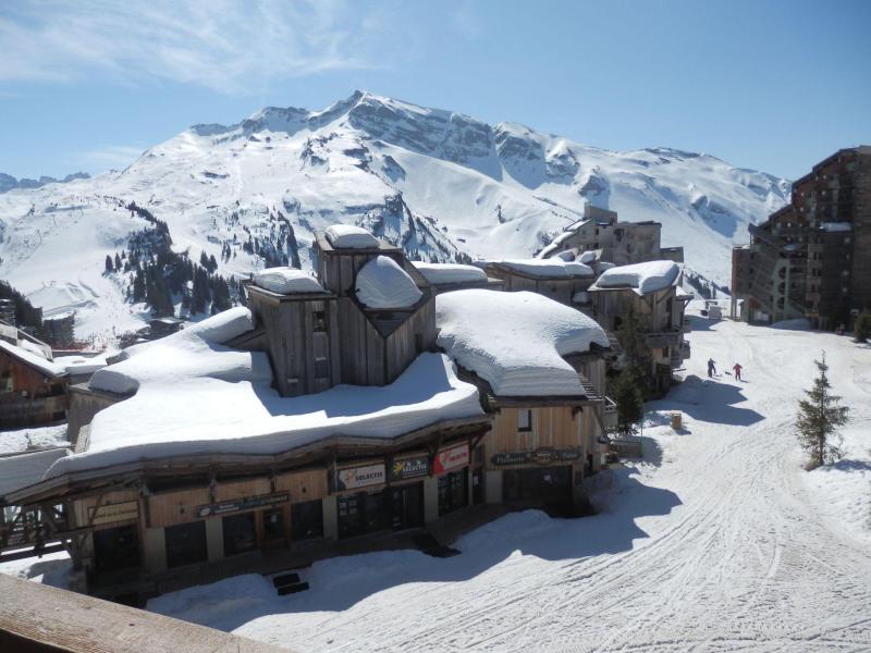 Urlaub in den Bergen 2-Zimmer-Appartment für 4 Personen (406) - Résidence Douchka - Avoriaz - Balkon