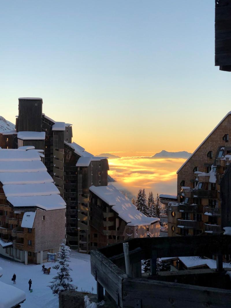 Vakantie in de bergen Appartement 2 kamers 5 personen (718) - Résidence Douchka - Avoriaz - Balkon