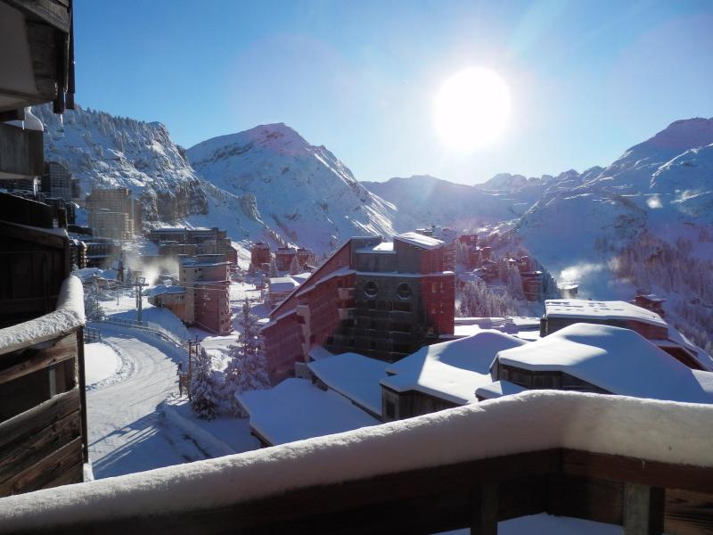 Vakantie in de bergen Studio bergnis 4 personen (613) - Résidence Douchka - Avoriaz - Balkon