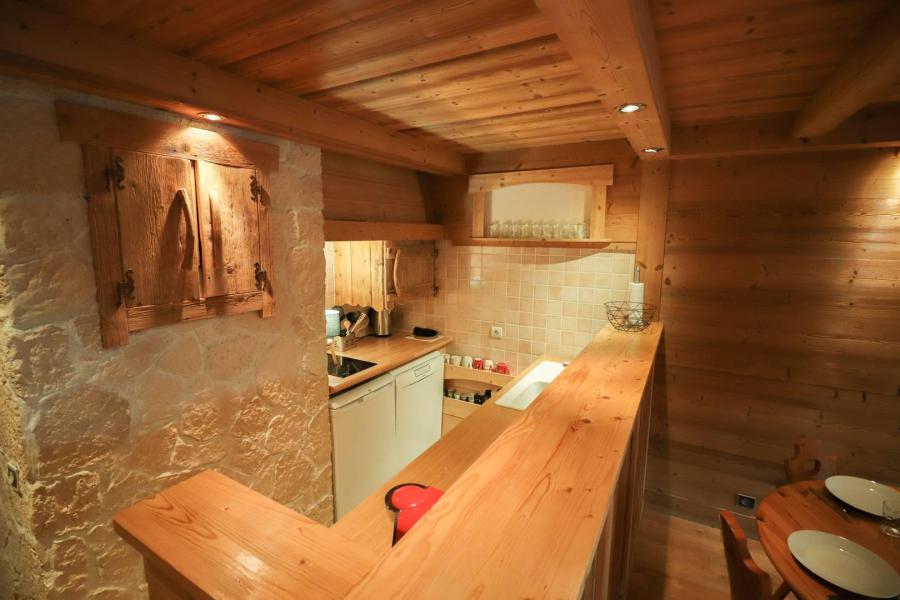Vakantie in de bergen Appartement 3 kamers 4 personen (G450) - Résidence du Bourg-Morel - Valmorel - Open keuken