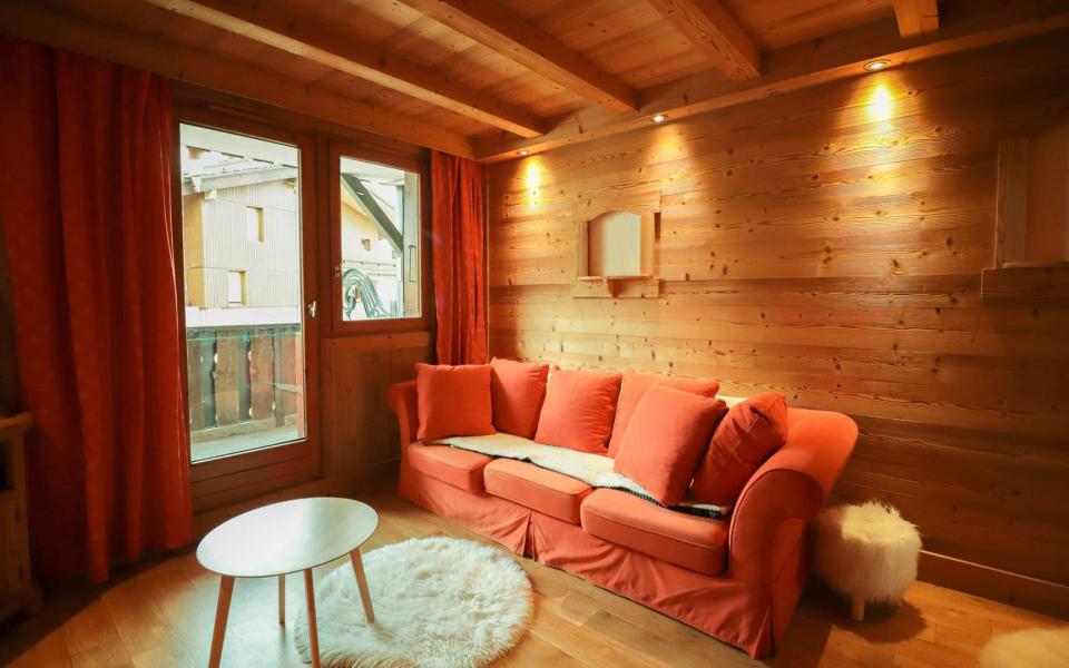 Vakantie in de bergen Appartement 3 kamers 4 personen (G450) - Résidence du Bourg-Morel - Valmorel - Woonkamer