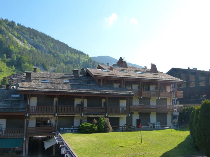 Location au ski Résidence du Centre D - La Clusaz - Extérieur été