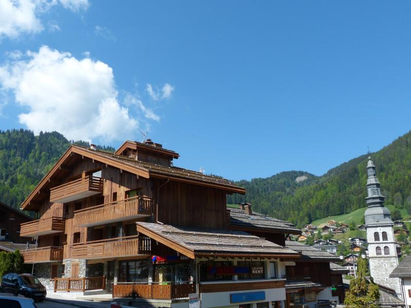 Skiverleih Résidence du Centre D - La Clusaz - Draußen im Sommer