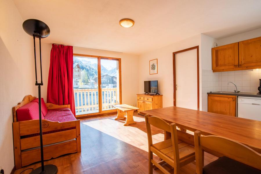 Urlaub in den Bergen 2-Zimmer-Holzhütte für 6 Personen (53) - Résidence du Cheval Blanc - Valfréjus - Wohnzimmer