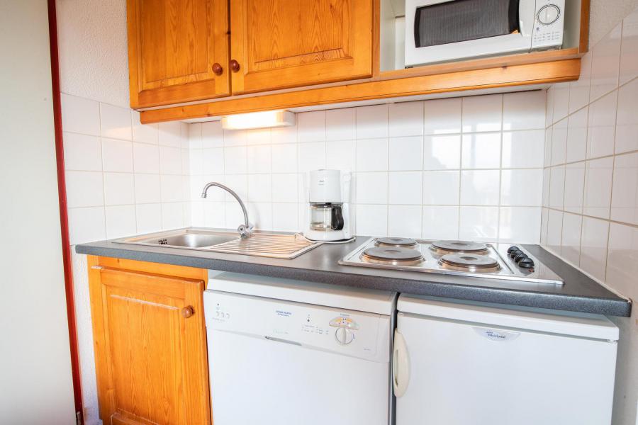 Vacances en montagne Studio cabine 4 personnes (15) - Résidence du Cheval Blanc - Valfréjus - Kitchenette