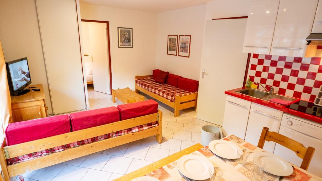 Vacanze in montagna Appartamento 4 stanze con alcova per 8-10 persone (20) - Résidence du Grand Argentier - Valfréjus - Soggiorno