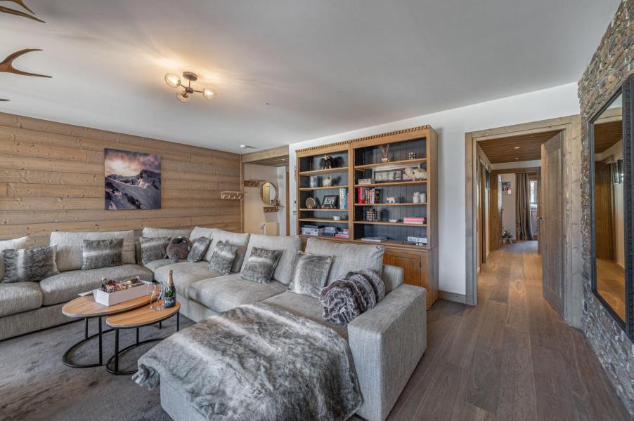 Urlaub in den Bergen 4-Zimmer-Appartment für 6 Personen (302) - Résidence du Parc Alpin - Méribel - Wohnzimmer