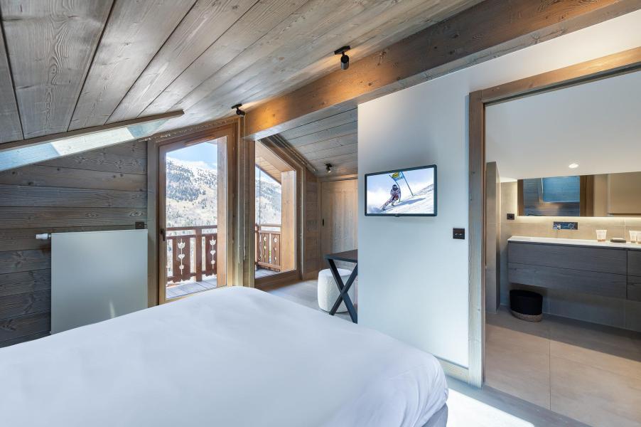 Urlaub in den Bergen 4 Zimmer Maisonettewohnung für 9 Personen (401) - Résidence du Parc Alpin - Méribel - Schlafzimmer