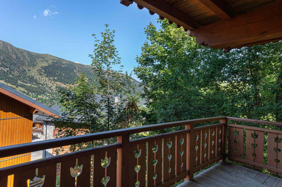 Vacances en montagne Appartement 5 pièces 8 personnes (201) - Résidence du Parc Alpin - Méribel - Extérieur été