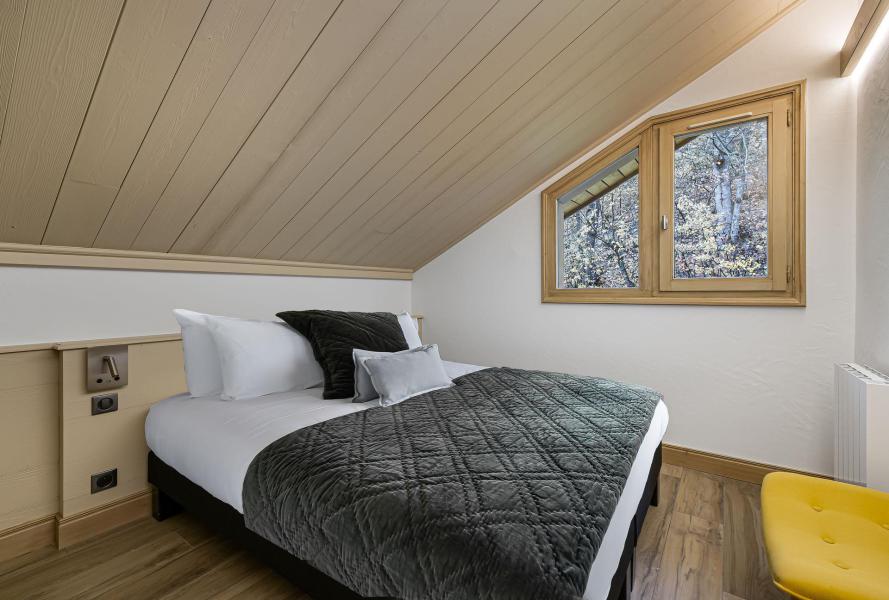 Urlaub in den Bergen 3-Zimmer-Holzhütte für 6 Personen (6) - Résidence du Rocher - Méribel - Schlafzimmer