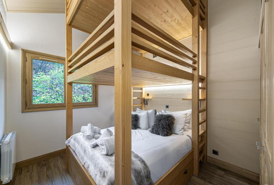 Urlaub in den Bergen 3-Zimmer-Holzhütte für 6 Personen (6) - Résidence du Rocher - Méribel - Schlafzimmer