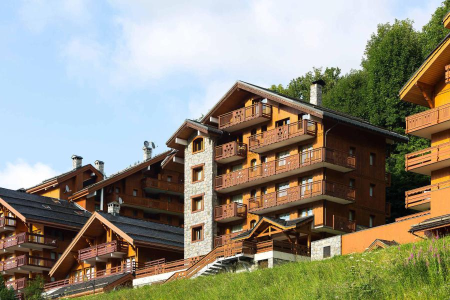 Rent in ski resort Résidence du Rocher - Méribel - Summer outside